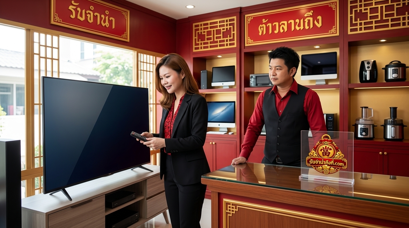 ข้อควรรู้ก่อนรับจำนำเครื่องใช้ไฟฟ้า เช็กปัจจัยประเมิน ต้นทุน และการนัดหมายชิ้นใหญ่